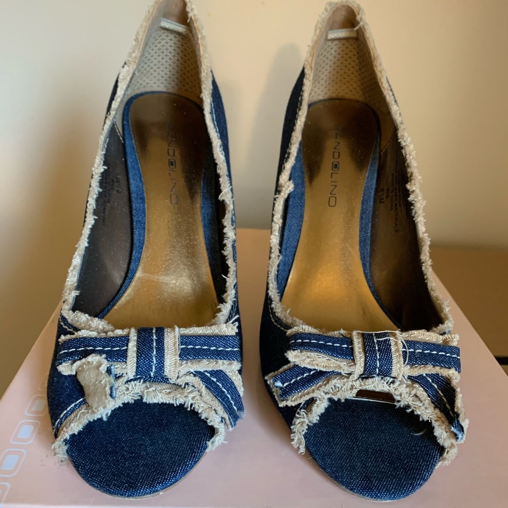 Bandolino Denim Heels